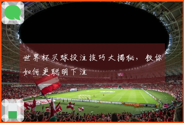 世界杯买球投注技巧大揭秘，教你如何更聪明下注