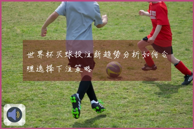 世界杯买球投注新趋势分析如何合理选择下注策略