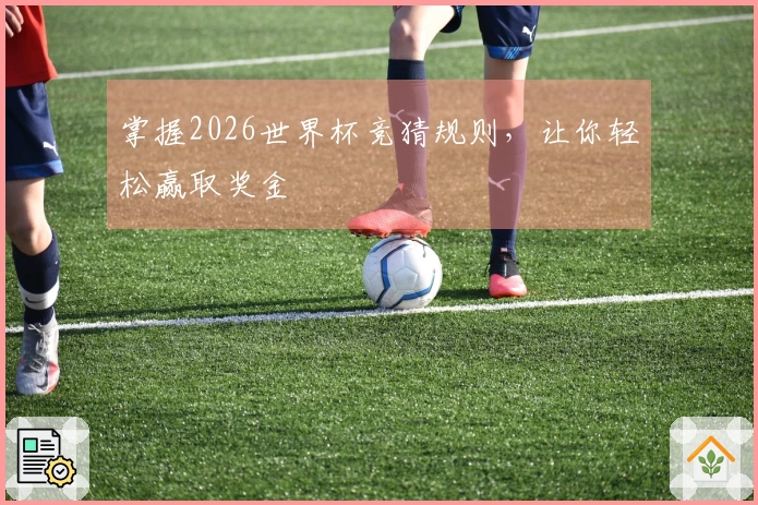 掌握2026世界杯竞猜规则，让你轻松赢取奖金