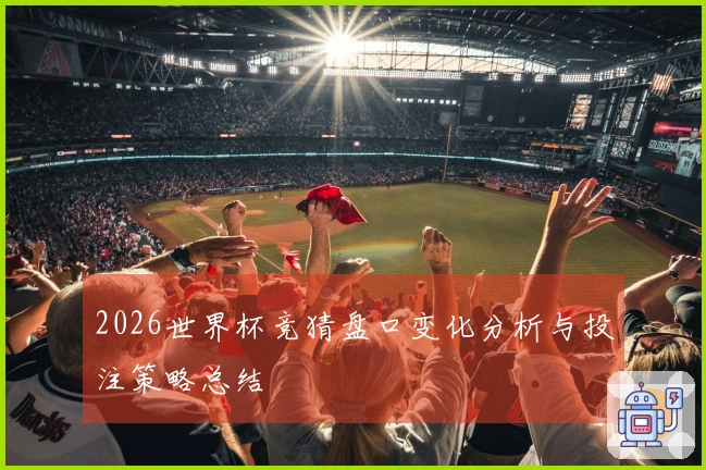 2026世界杯竞猜盘口变化分析与投注策略总结